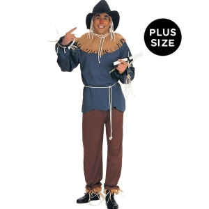 The Wizard of Oz Scarecrow Adult Plus Costume - Plus