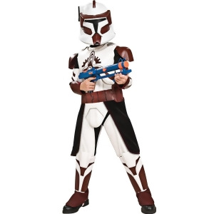 Star Wars Clone Wars Deluxe Commander Fox Child Costume - Medium