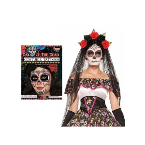 Day of the Dead Female Accessory Kit - One Size