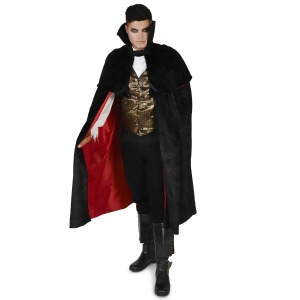 Black Gothic Vampire Male Adult Costume - Large