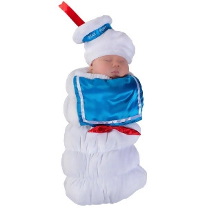 Ghostbusters Stay Puft Swaddle - Newborn 0-3M