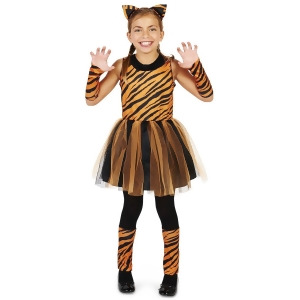 Cool Cat Tigeress Girl Child Costume - Small