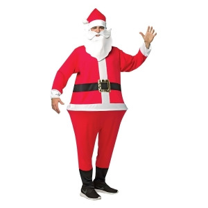 Santa Adult Hoopster Costume - Standard