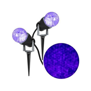 Purple Kaleidoscope Projection Light Set of 2 - All