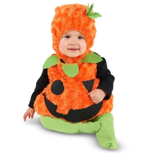 Plush Belly Pumpkin Infant Costume - Infant 18-24