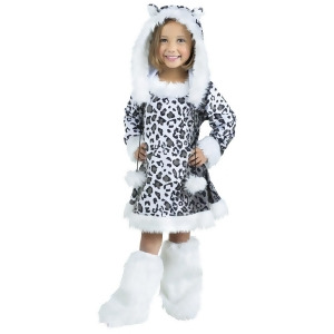 Snow Leopard Toddler Costume - Toddler 3-4