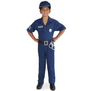 Police Officer Child Costume - Medium