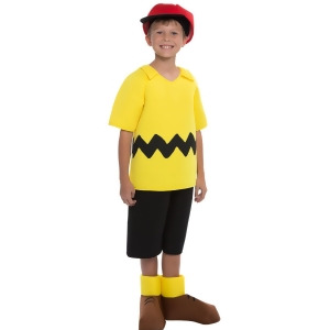 Peanuts Deluxe Charlie Brown Kids Costume - Medium