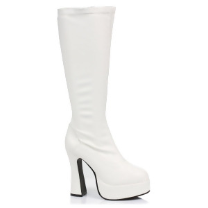 Chacha White Adult Boots - Size 9