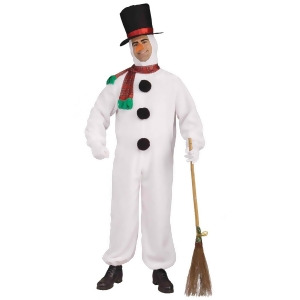 Plush Snowman Adult Costume - Standard
