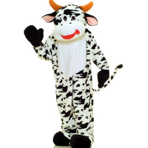 Cow Plush Economy Mascot Adult Costume - One Size