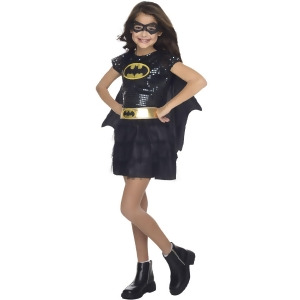 Sequin Batgirl Costume For Toddlers - Toddler 2-4