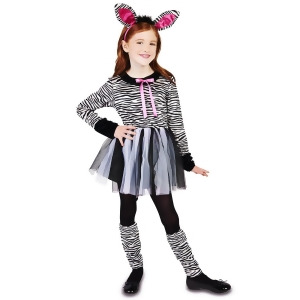 Zebra Girl Child Costume - Medium