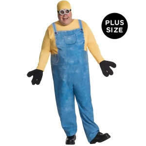 Minions Movie Minion Bob Plus Size Costume For Adults - Plus