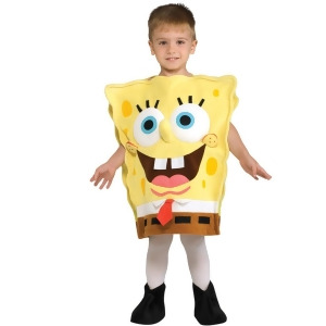 Spongebob Squarepants Deluxe SpongeBob Child Costume - Toddler 3-4
