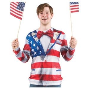 American Tux Adult T-Shirt - Small