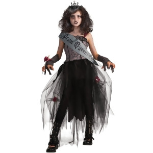 Goth Prom Queen Child Costume - Small