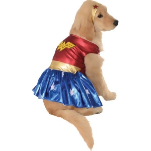 Wonder Woman Deluxe Dog Costume - X-Large