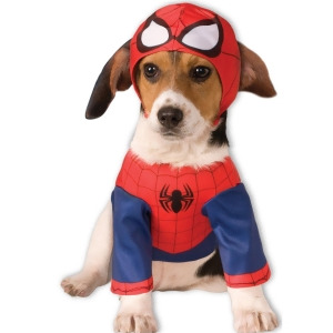 Spider-man Costume For Pets - Small