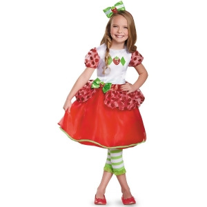 Strawberry Shortcake Deluxe Costume For Toddlers - Medium