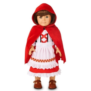 Red Riding Hood Classic 18 Doll Costume - Standard