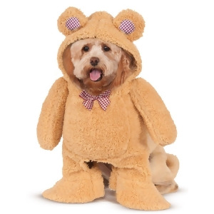 Walking Teddy Bear Pet Costume - X-Large