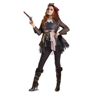 Pirates of the Caribbean 5 Captain Jack Female Deluxe Adult Costume - Medium