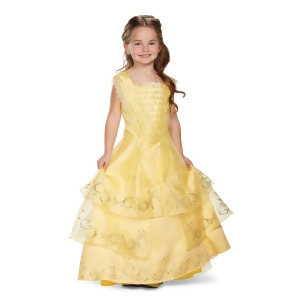 Girls Belle Ball Gown Prestige Costume - Toddler 3-4