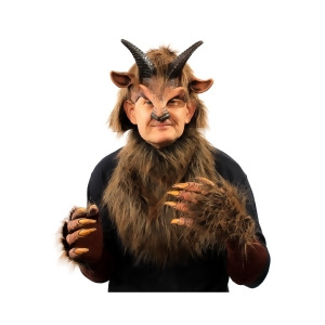Goat Boy Kit w/ Mask Faux Fur Collar and Hands One Size - All