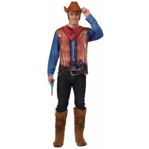 Insta Cowboy Costume Adult Large - X-Large