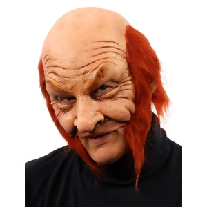 Leprechaun Half Mask w/ Hair One Size - All