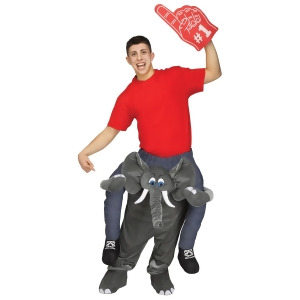 Ride an Elephant Adult Costume One-Size - One-Size