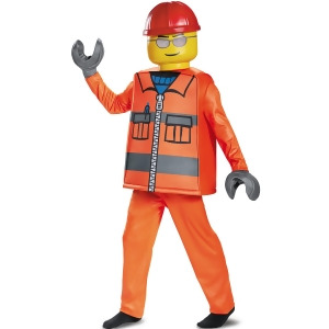 Boys Construction Worker Deluxe Costume - Small