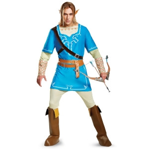 The Legend of Zelda Link Breath Of The Wild Deluxe Adult Costume Plus - 50-52 Plus