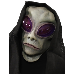 Classic Alien Overhead Mask w/ Hood One Size - All