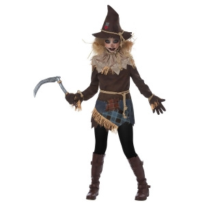 Creepy Scarecrow Child Costume - Large