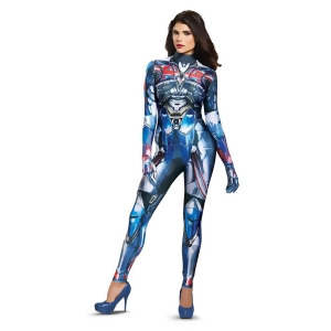 Transformers Optimus Prime Female Bodysuit Adult Costume - Large
