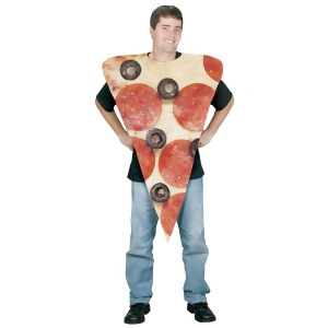 Pizza Slice Adult Costume One-Size - One-Size