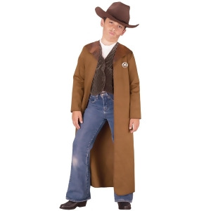 Old West Sheriff Child Costume - Small