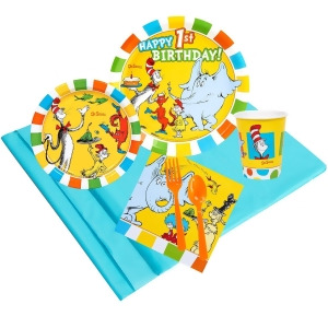 Dr Seuss 1st Birthday 24 Guest Party Pack - All