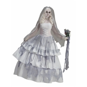 Deluxe Victorian Bride Costume - All