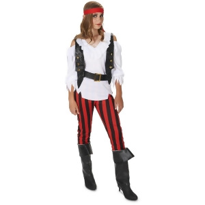 Rebel Pirate Girl Tween Costume - Medium