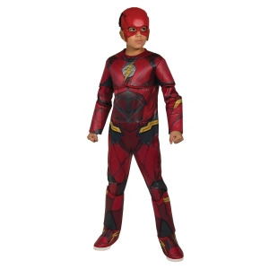 Boys Justice League Deluxe Flash Costume - Medium