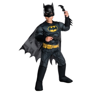 Dc Comics Deluxe Batman Child Costume - Small
