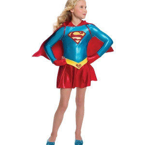 Girls Supergirl Costume - Large
