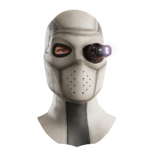 Adult Deadshot Light-Up Latex Mask - All