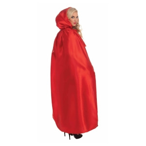Red Masquerade Cape - All