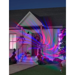 Red Green Blue Comet Spiral Projection Light - All
