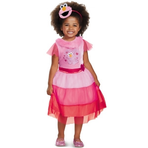 Girls Pink Elmo Dress Classic Costume - Toddler 2T