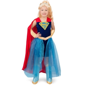 Super Hero Girls Premium Child Supergirl Formalwear - 6